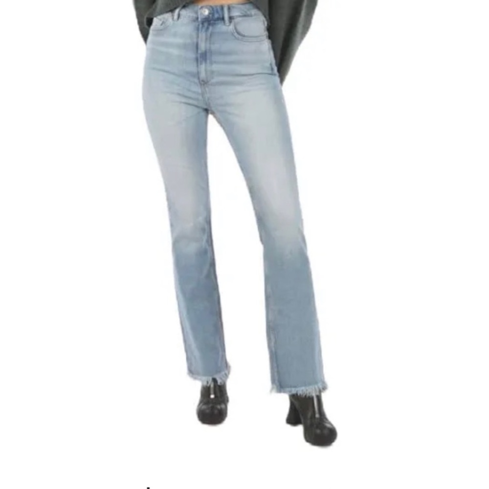 All Saints Ciara High Rise Boot Cut Jeans Size 28 | Color: Blue